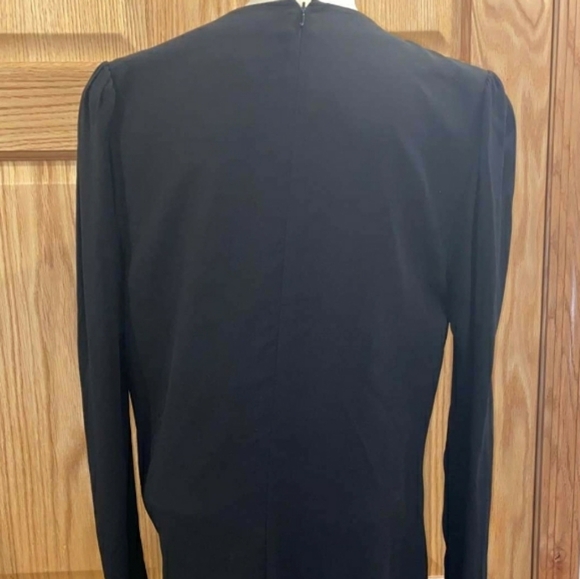 Givenchi Silk Wrap Dress  with side Embellishiment - Picture 6 of 14